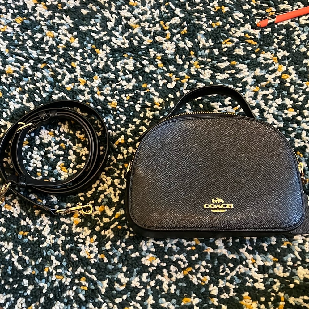 Black Coach Crossbody bag
